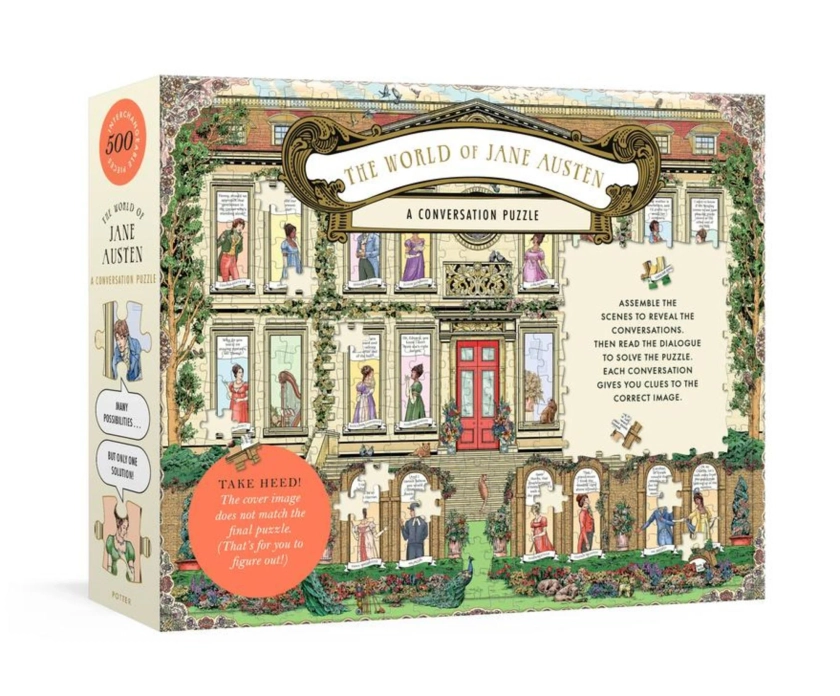 The World of Jane Austen: A Conversation 500-Piece Puzzle