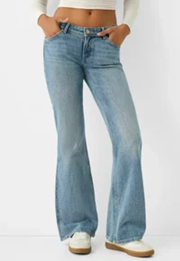 Jean bootcut - light blue denim