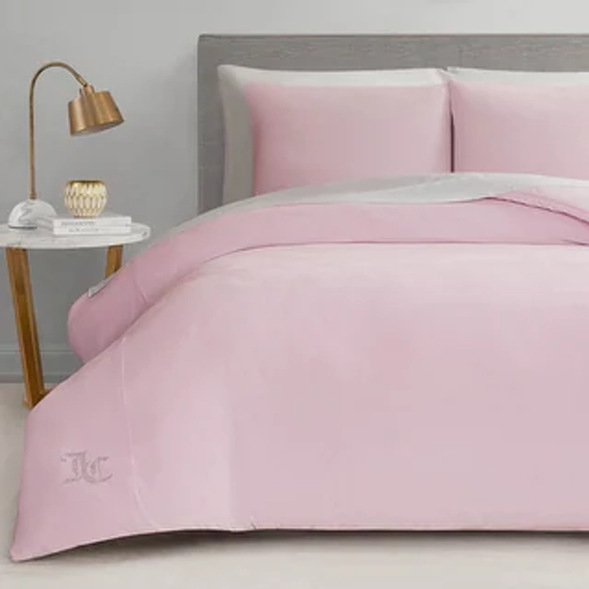 Juicy Couture Solid Velour Comforter Sets - Bed Bath & Beyond - 40815336