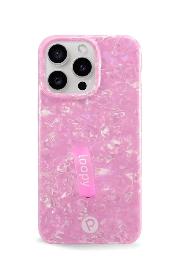 Loopy Cases - Pink Opal Shell