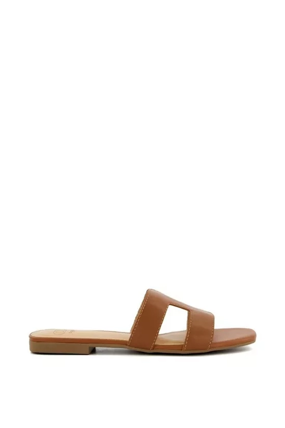 Sandals | 'Loopey' Leather Sandals | Dune London