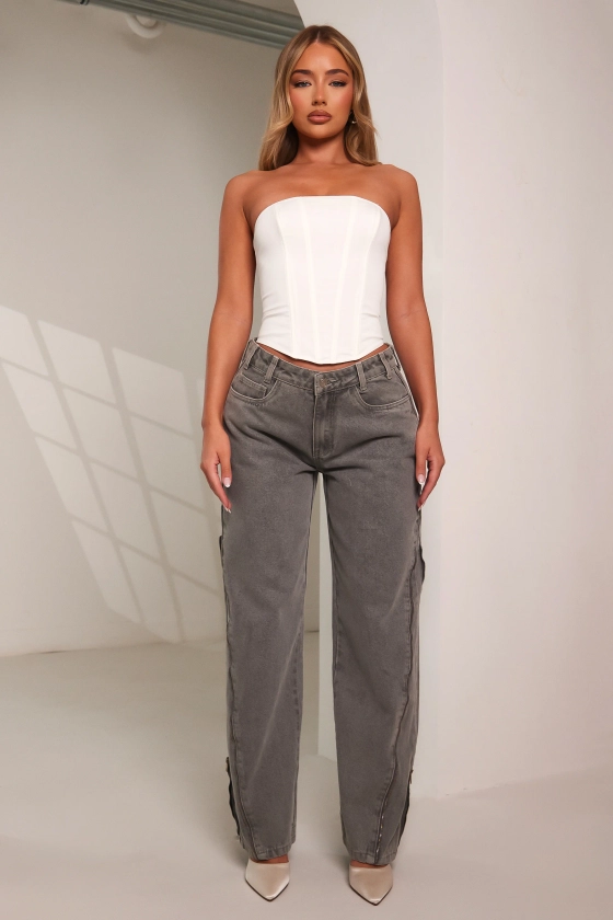 The Andi Jeans - Grey Wash – marsthelabel