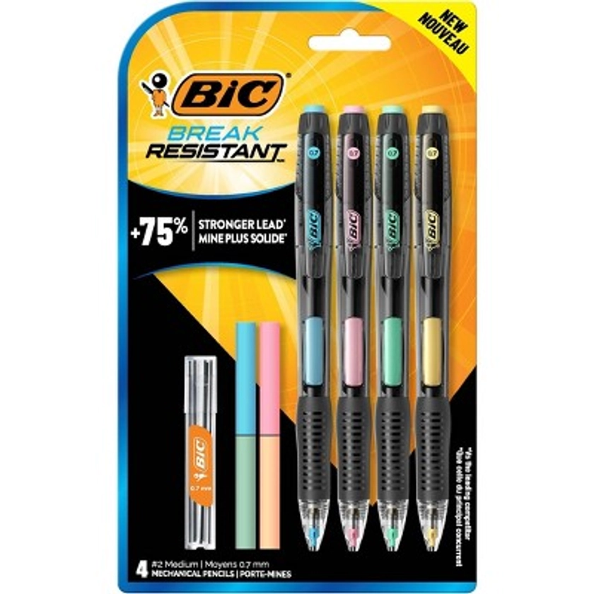 BiC 4ct Break-Resistant Mechanical Pencil Velocity Premium