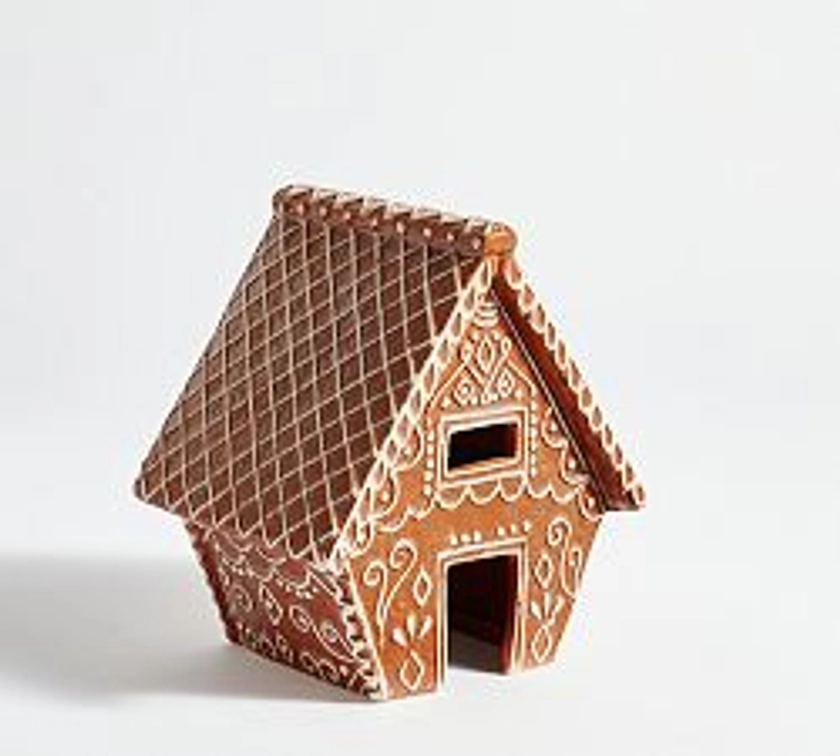 Handcrafted Gingerbread Village Houses