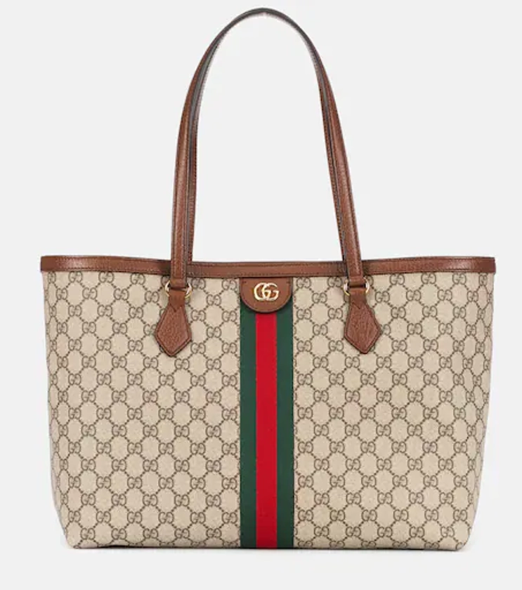 Ophidia GG Medium tote in brown - Gucci | Mytheresa