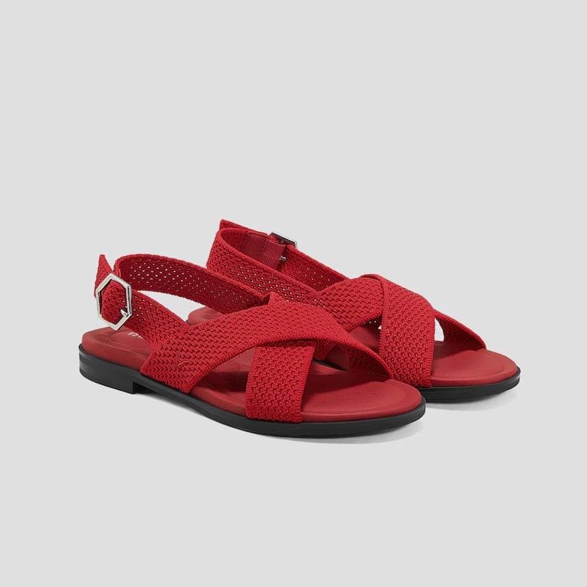 Arch Pro AdaptAll™ Sandals (Pamela), RUBY RED MESH, EU42 | VIVAIA