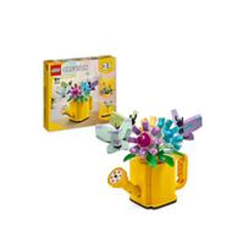 Botanicals Flowers in Watering Can 31149