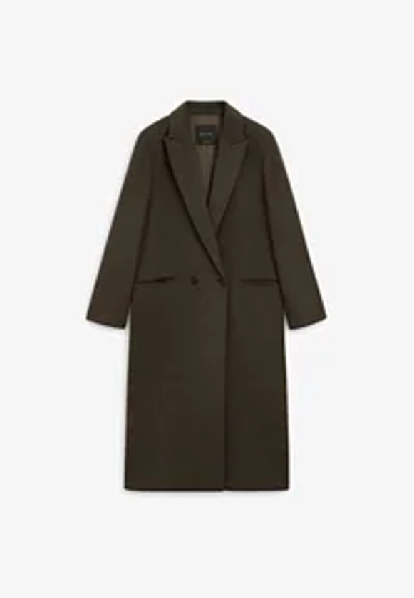 Massimo Dutti Manteau classique - dark green/vert foncé - ZALANDO.FR