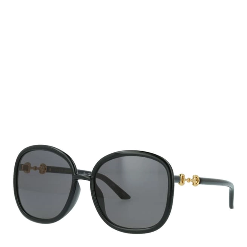 Gucci										Women's Black Gucci Sunglasses 60mm