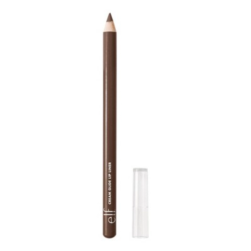 e.l.f. Cream Glide Lip Liner - Dark Cocoa - 0.03oz