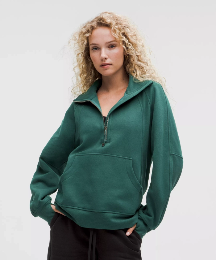 Scuba Oversized Funnel-Neck Half Zip *Long | Women's Hoodies & Sweatshirts | lululemon