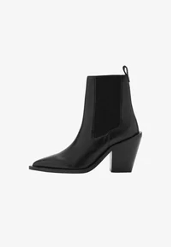 Mango Bottines - black/noir - ZALANDO.FR