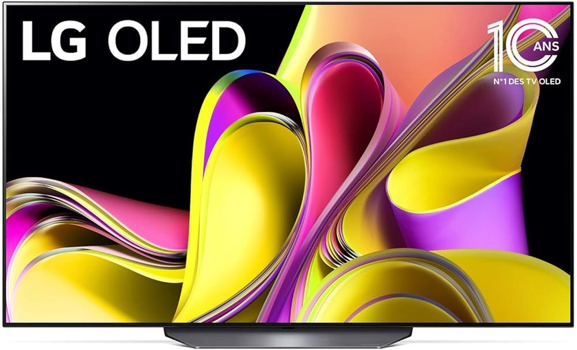 LG TV OLED 2023 | OLED65B3 | 65'' (164 cm) | OLED | Processeur α7 AI Gen6 4K, Gris foncé/Noir