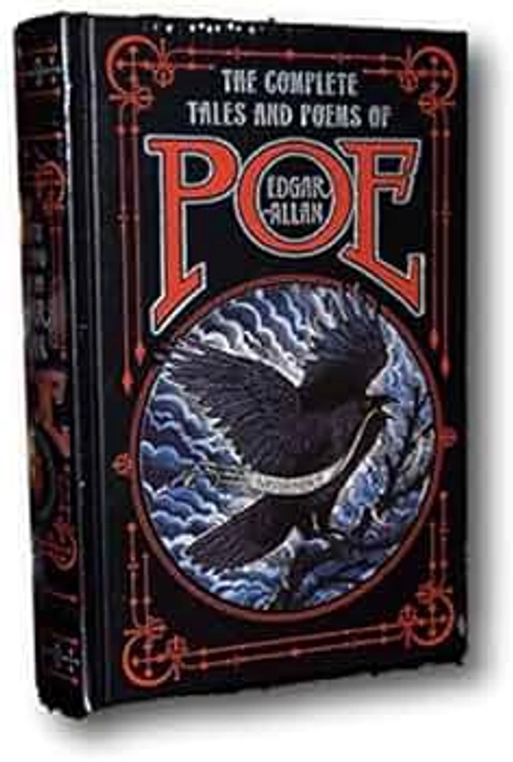 Rare - THE COMPLETE TALES & POEMS by EDGAR ALLAN POE Sealed Leather Bound Collectible