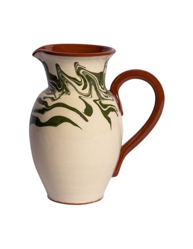 Green Marbre Jug