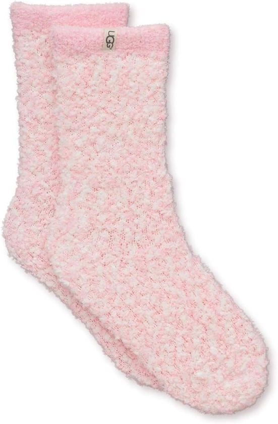 UGG Women's Cozy Chenille Sock, Seashell Pink, O/S at Amazon Women’s Clothing store