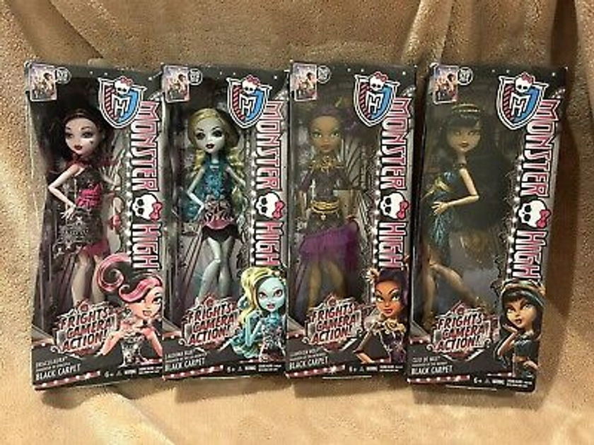 monster high frights camera action in box lot