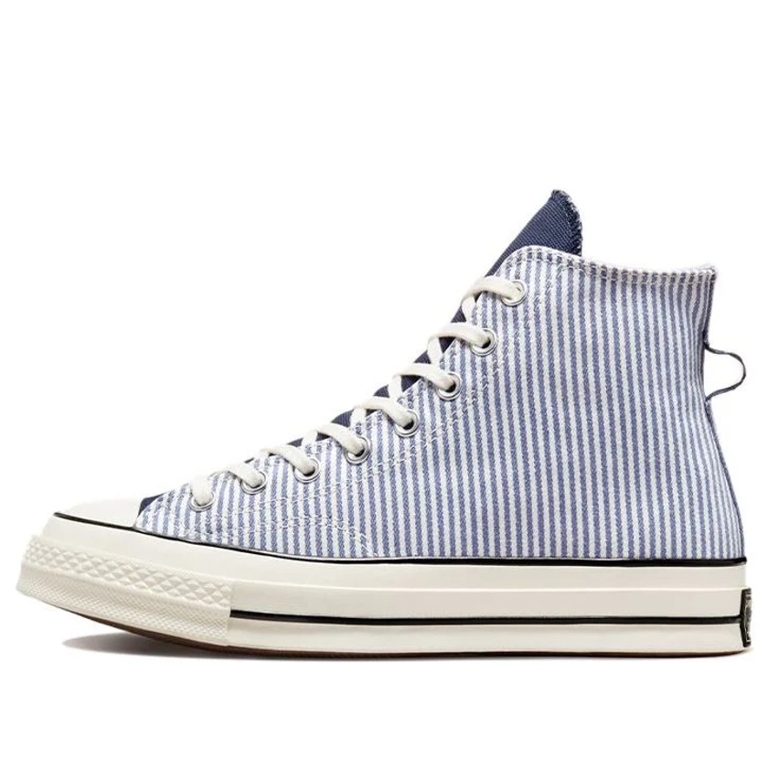 Converse Chuck 70 High 'Washed Indigo Hickory Stripes' A00472C