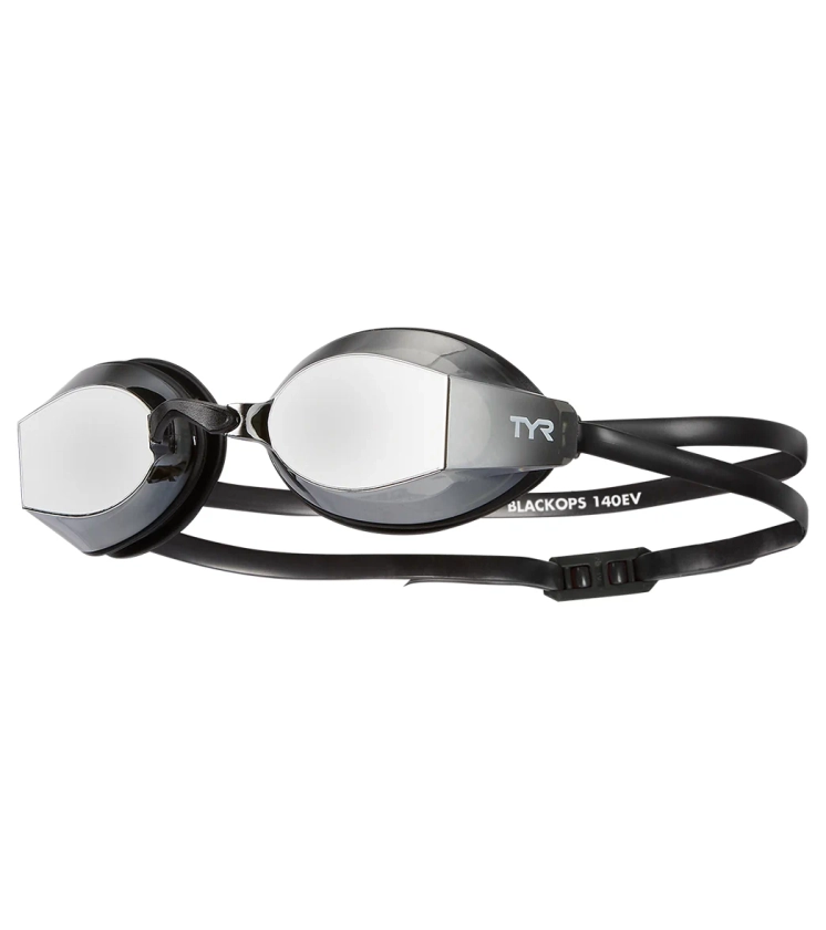 TYR Black Ops 140 EV Mirrored Racing Goggle at SwimOutlet.com