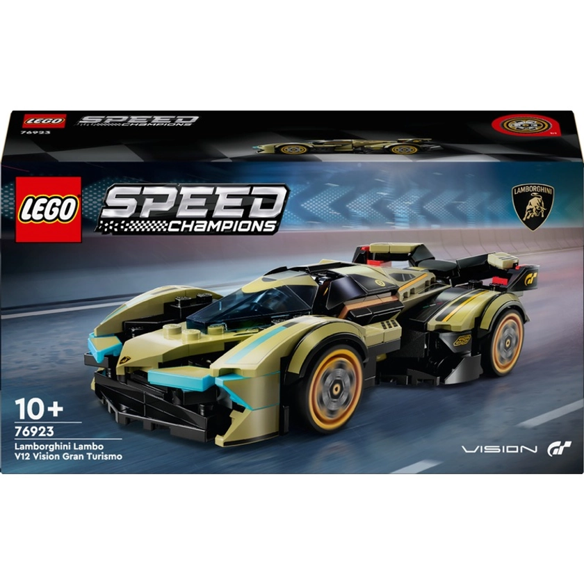 LEGO Speed Champions 76923 Lamborghini Lambo V12 Vision GT Super Car | Smyths Toys France