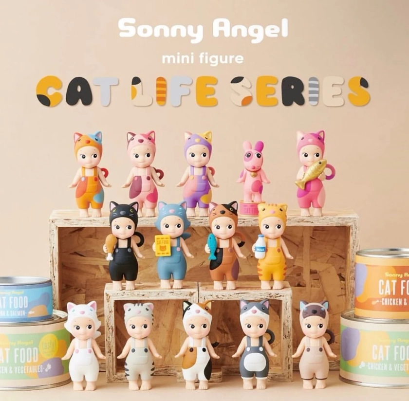 Sonny Angel Cat Life Series Limited Figures, Blind Box, New, Authentic - Etsy Australia