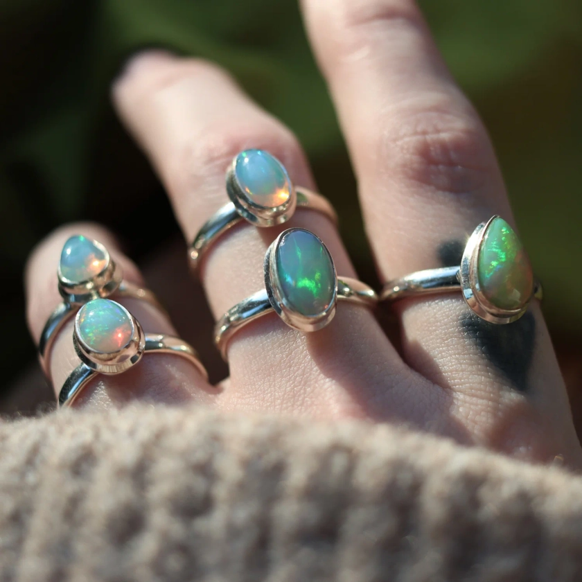 Shop Dixi Boho Ring | Opal Ring
