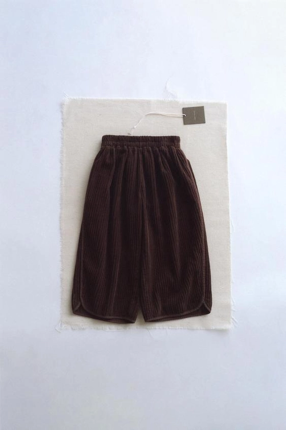 TIMELESZ - PLAIN CORDUROY TROUSERS