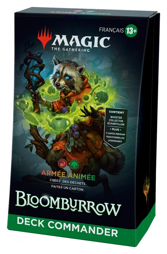 Deck Commander Magic: The Gathering Bloomburrow - Armée animée - Magic: The Gathering