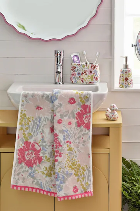 Buy Multi Floral Towel from the Next UK online shop