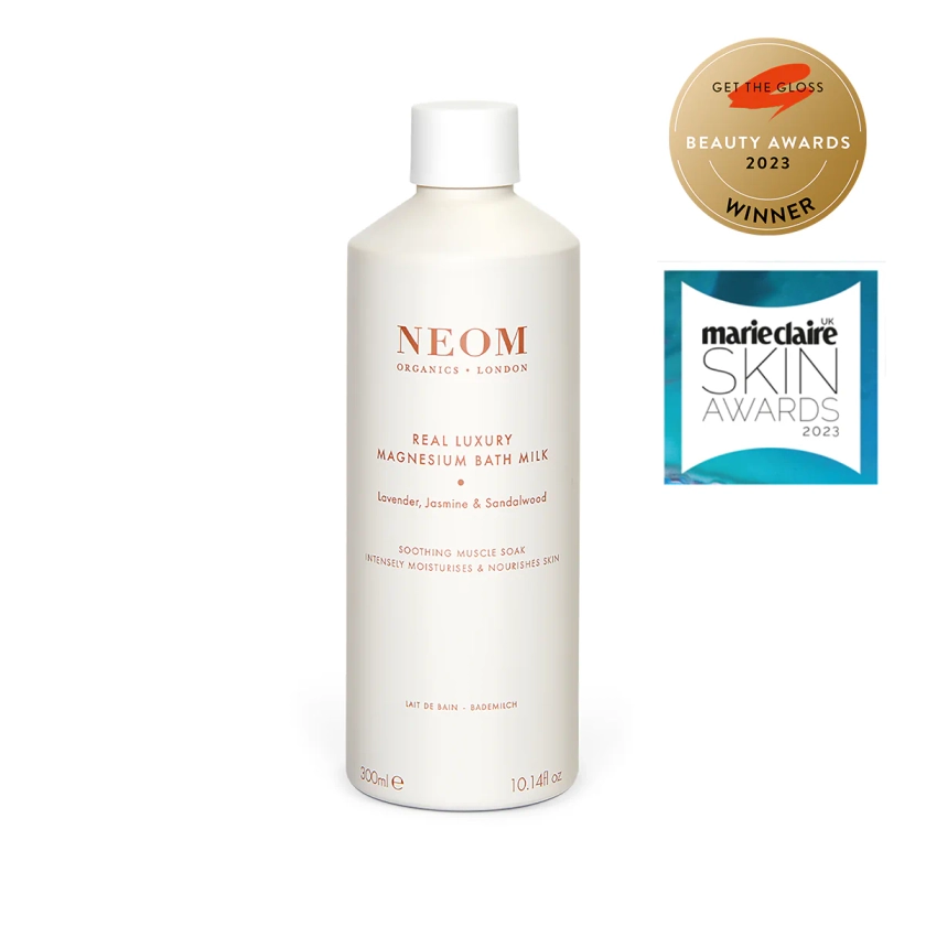 Real Luxury Magnesium Bath Milk 300ml – NEOM Wellbeing UK