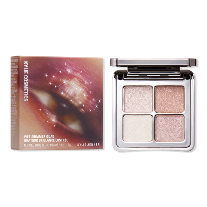 Limited Edition Holiday Wet Shimmer Quad Eyeshadow Palette - KYLIE COSMETICS | Ulta Beauty