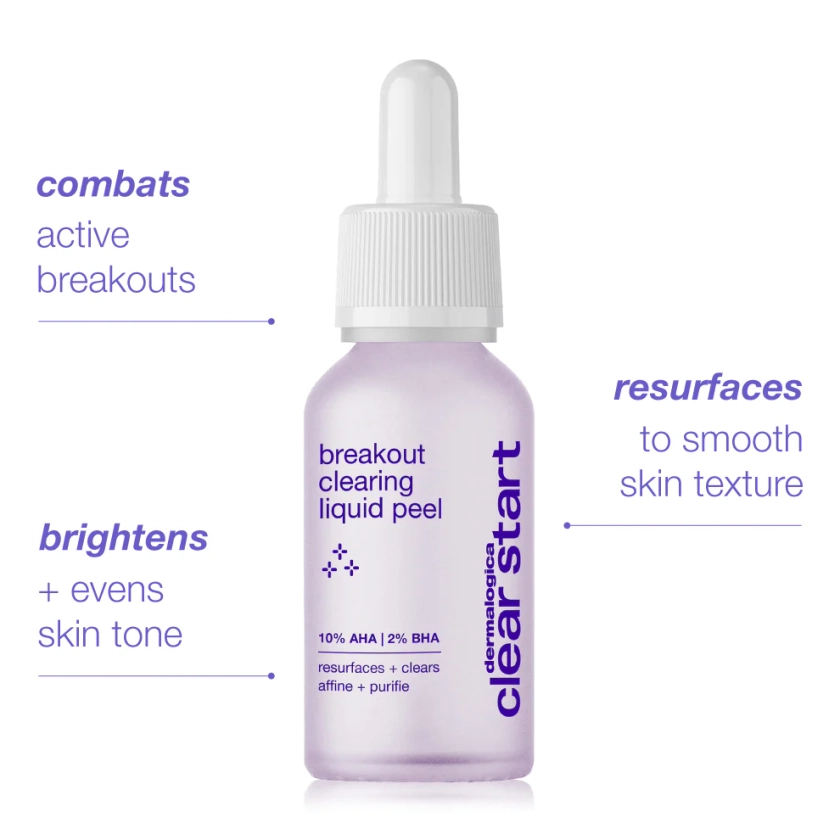Breakout Clearing Liquid Peel, Teen Acne, Teen Skincare | Dermalogica®