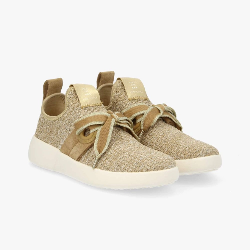 Baskets femme - VOLT ONE -AMANDE