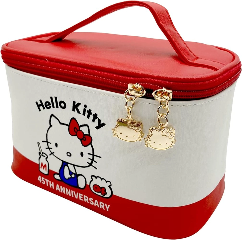 Cute Cartoon cat anime cosmetic bag cartoon bow cosmetic brush travel organizer portable waterproof handbag