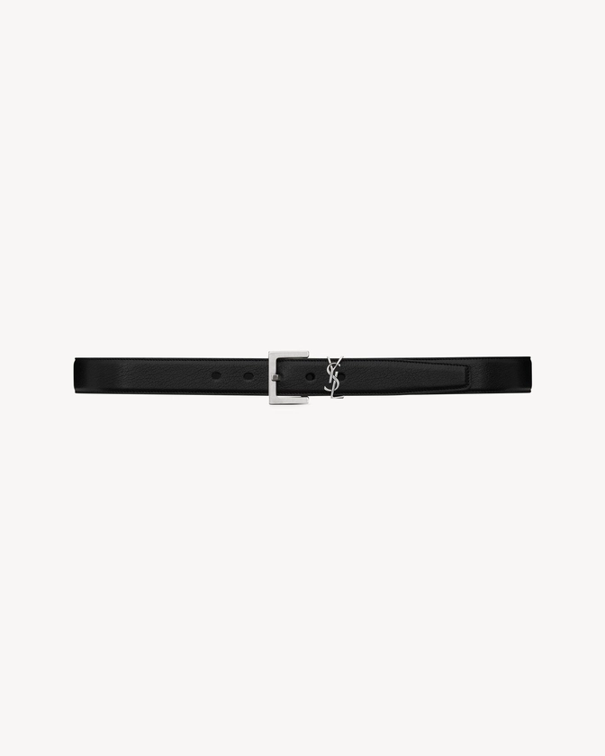 CEINTURE CASSANDRE en cuir lisse | Saint Laurent | YSL.com