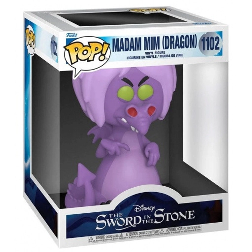 Funko Pop! 1102 ( Supersized ) - Disney Merlin L&#039;enchanteur - Madame Mim ( Dragon )