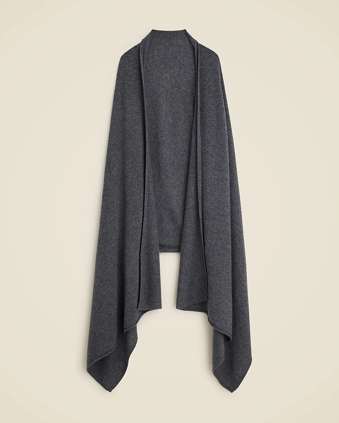 Oversized cashmere wrap