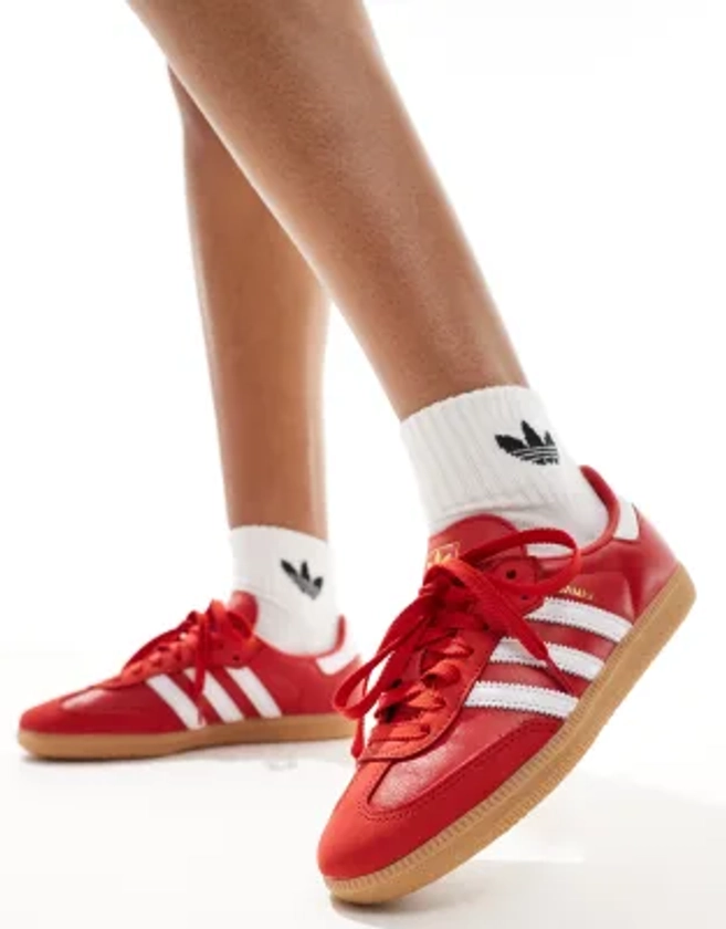 adidas Originals - Samba OG - Baskets - Rouge | ASOS