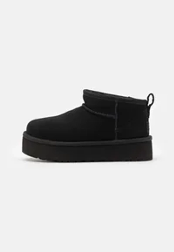 UGG CLASSIC ULTRA MINI PLATFORM UNISEX - Bottines - black/noir - ZALANDO.FR