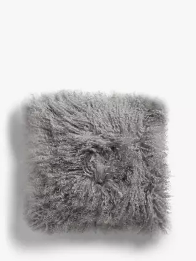 John Lewis Mongolian Sheepskin Cushion