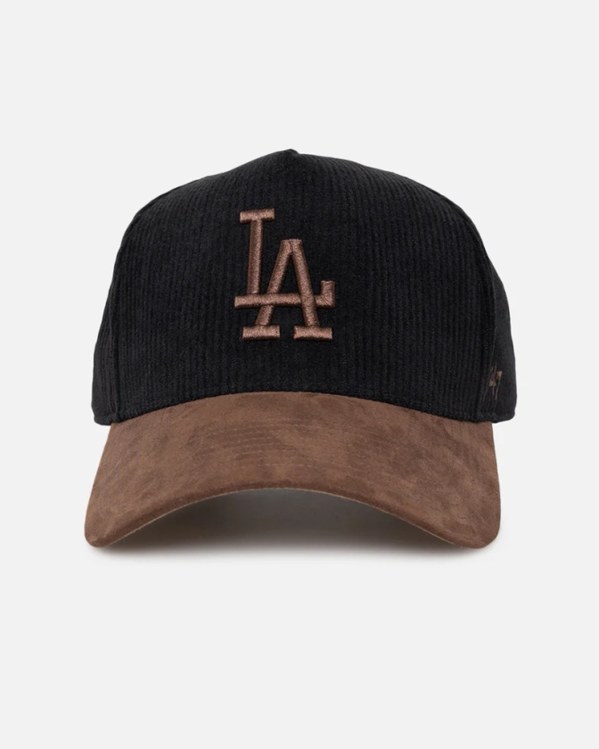 47 Brand Los Angeles Dodgers 'Black Barren' 47 Offside DT Snapback Black