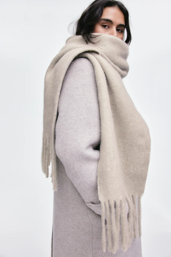 Scarf - Beige - Ladies | H&M CA