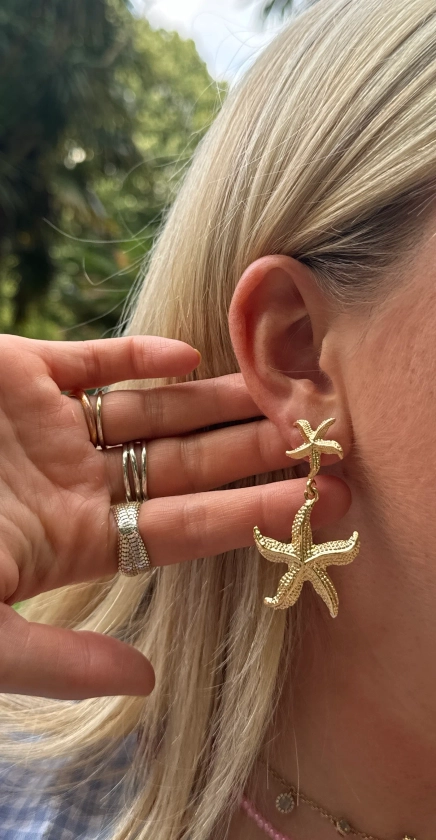 The Emily 'Starfish Earrings'