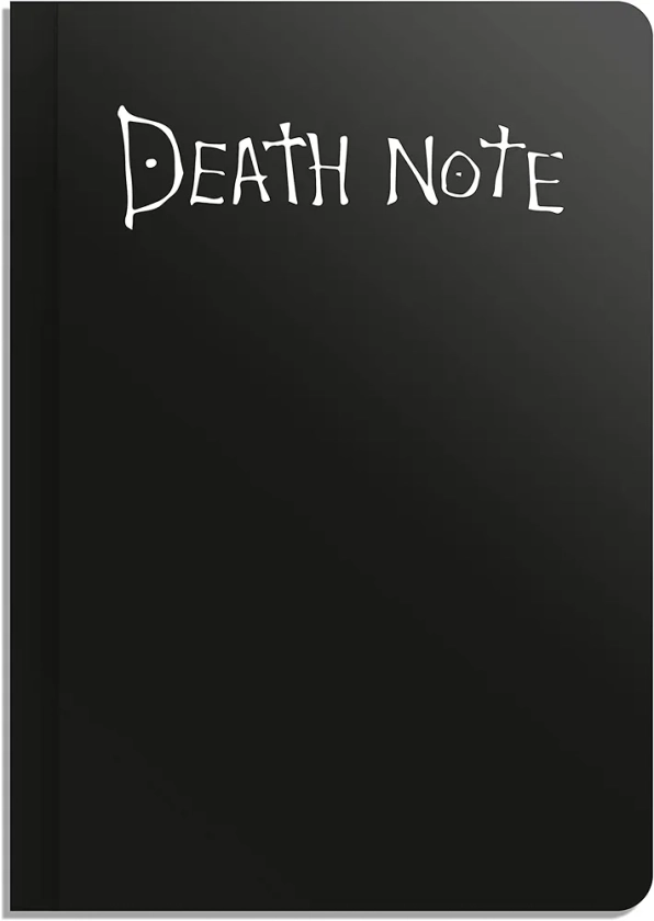 MCSID RAZZ- Anime - Design Ruled Binded A5 Notebook (Flat Lay & Soft Cover) - Notebooks For Anime Fans/Stationery Items For Anime Fandom (Death Note) : Amazon.in: Office Products