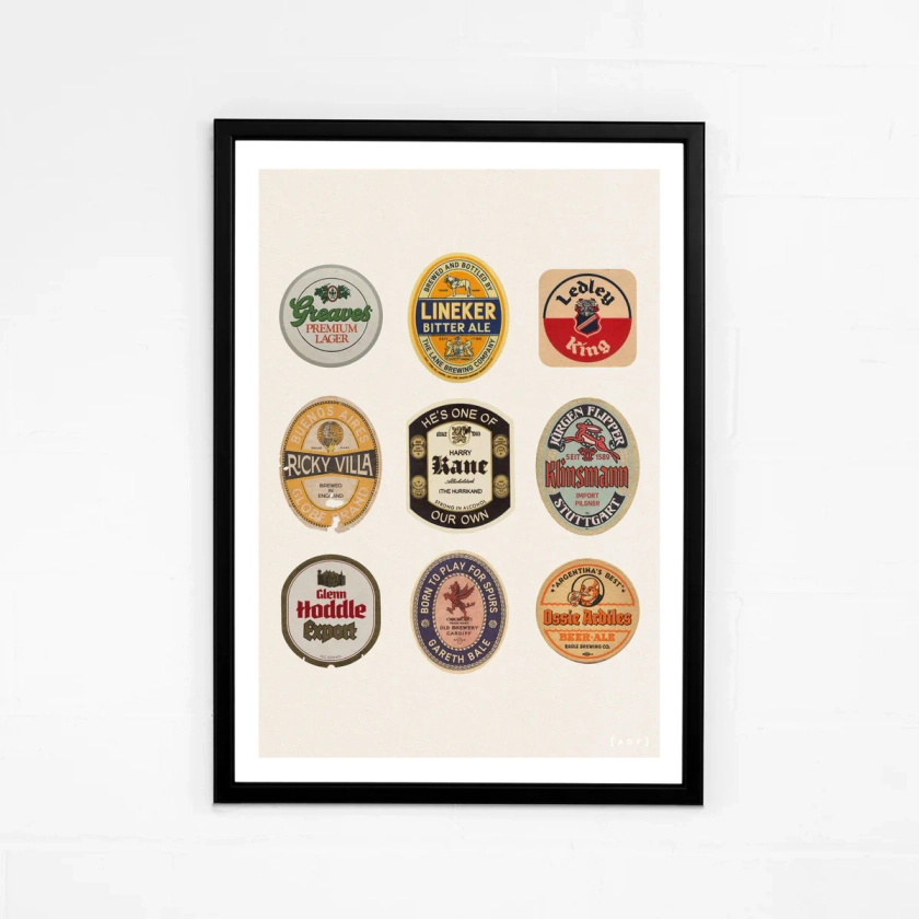 Brewed At The Lane - Print