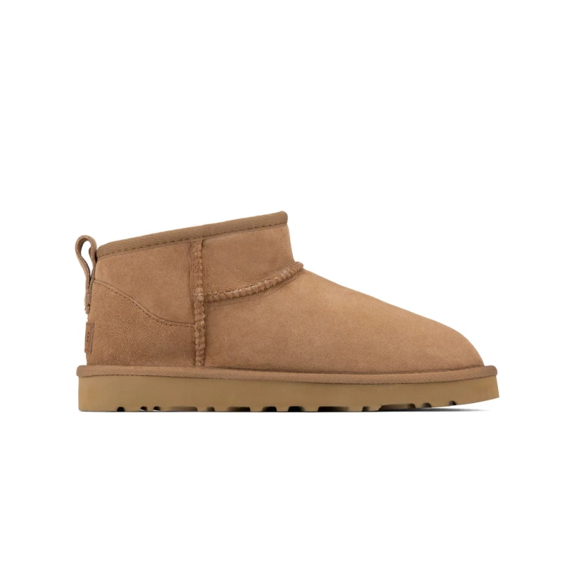 Alva - Bottes courtes d'hiver en cuir mat