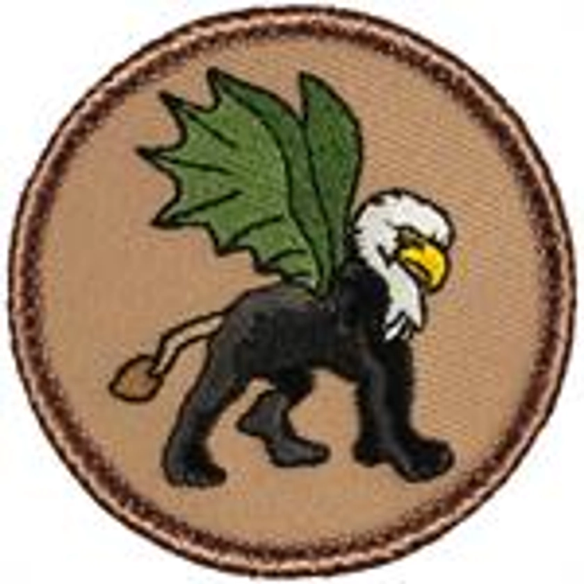 Green Winged Griffin Patrol Patch (custom)
