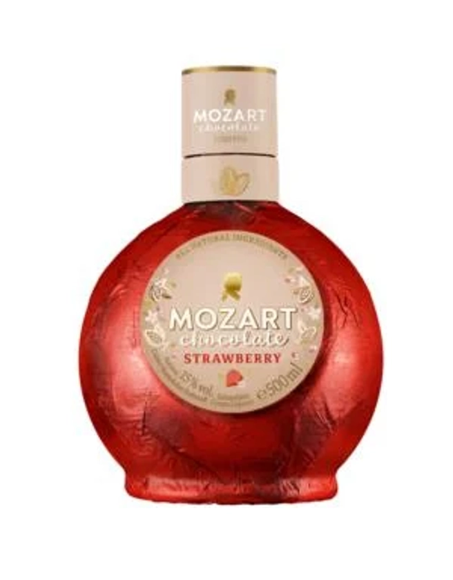 Mozart White Chocolate Strawberry Cream Liqueur 50cl