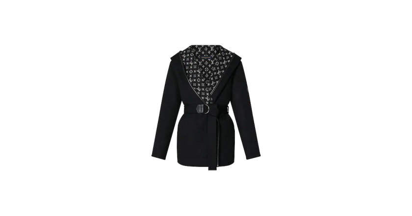 Products by Louis Vuitton: Belted Short Wrap Pea Coat