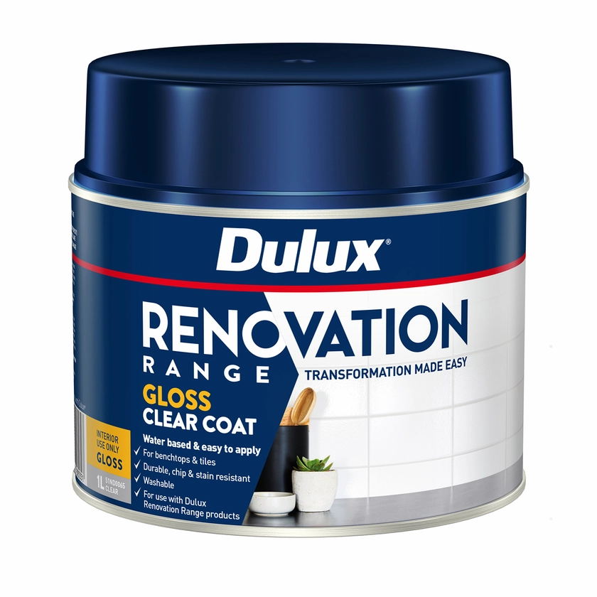 Dulux 1L Clear Gloss Renovation Range Top Coat